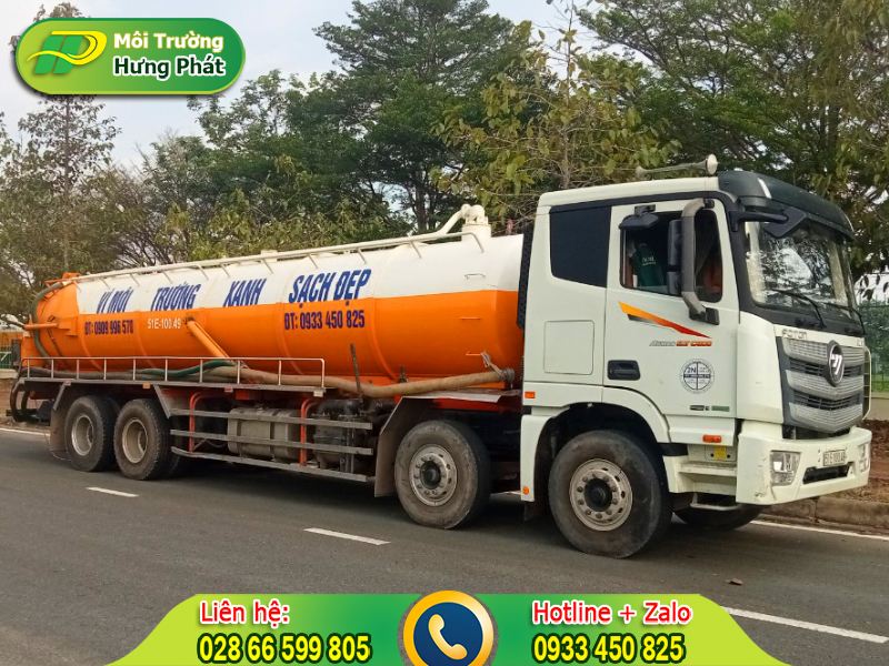 Công ty hút hầm cầu quận 12 thi công theo quy trình tiêu chuẩn