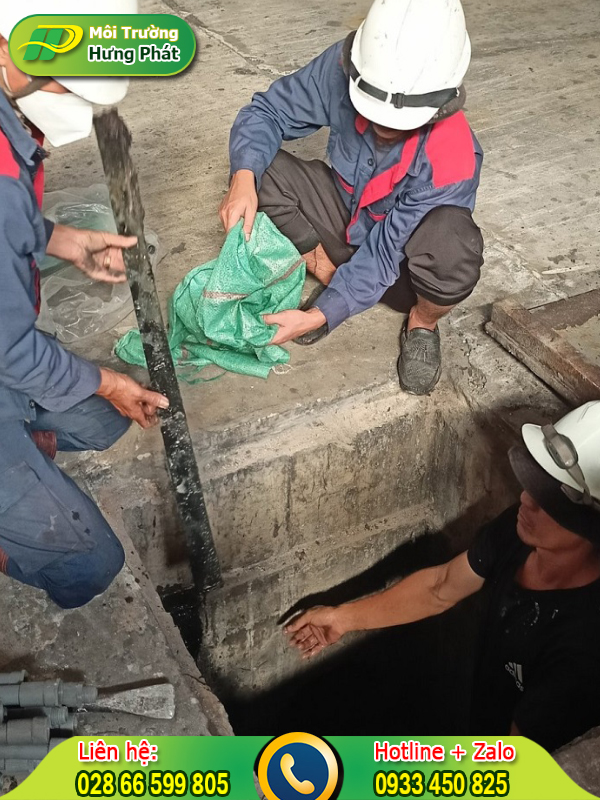 Dịch vụ nạo vét hố ga quận 12 dùng các loại máy móc hiện đại