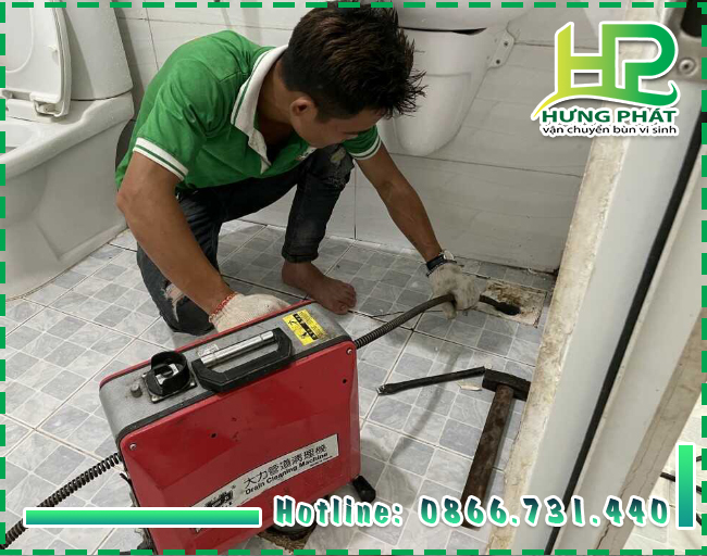 Thợ thông tắc cống quận 12 có quy trình thi công chuyên nghiệp