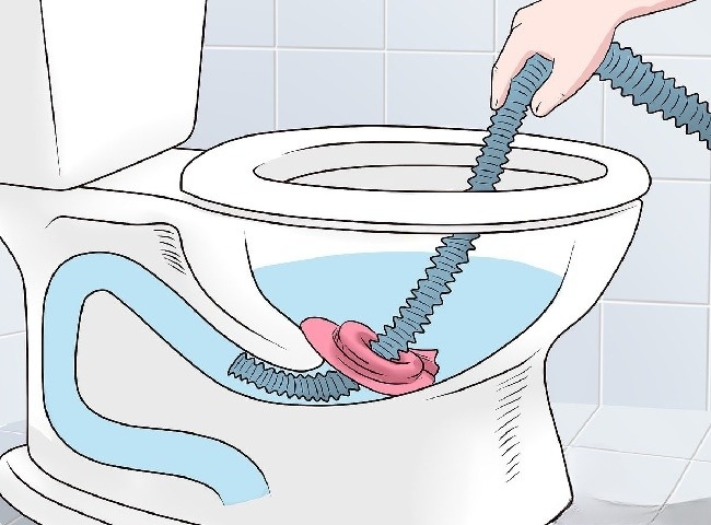 C&aacute;ch th&ocirc;ng bồn cầu bằng d&acirc;y l&ograve; xo với nhiều lợi &iacute;ch